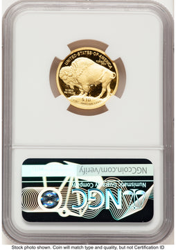 2008-W Proof Gold Buffalo 1/4 oz NGC PF70 Ed Moy