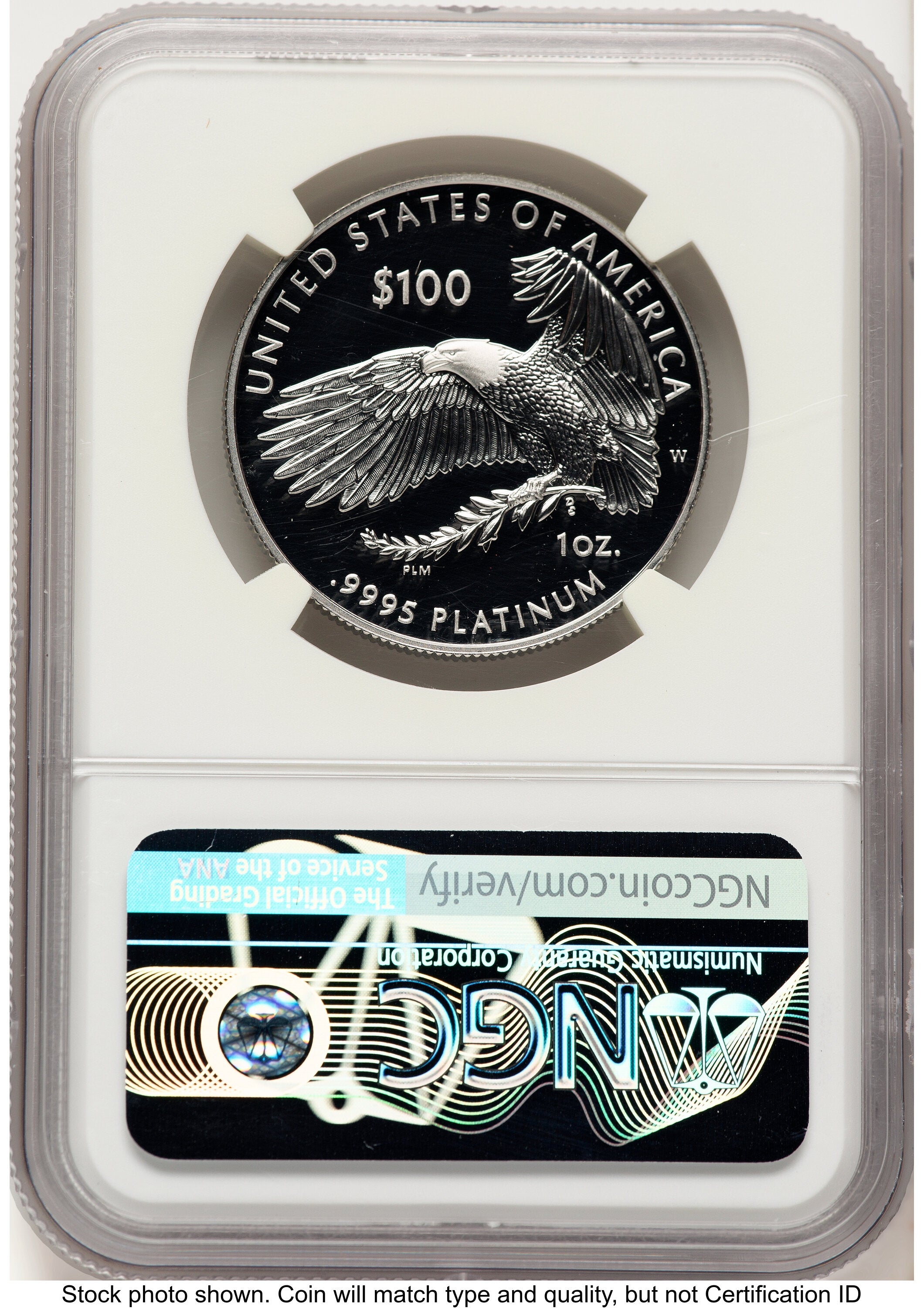2019-W Proof Platinum Eagle 1 oz NGC PF70 Ed Moy