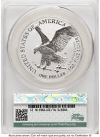2026-W Enhanced Silver Eagle 1 oz Advanced Delivery Ron Drzewucki America 250 CACG MS70