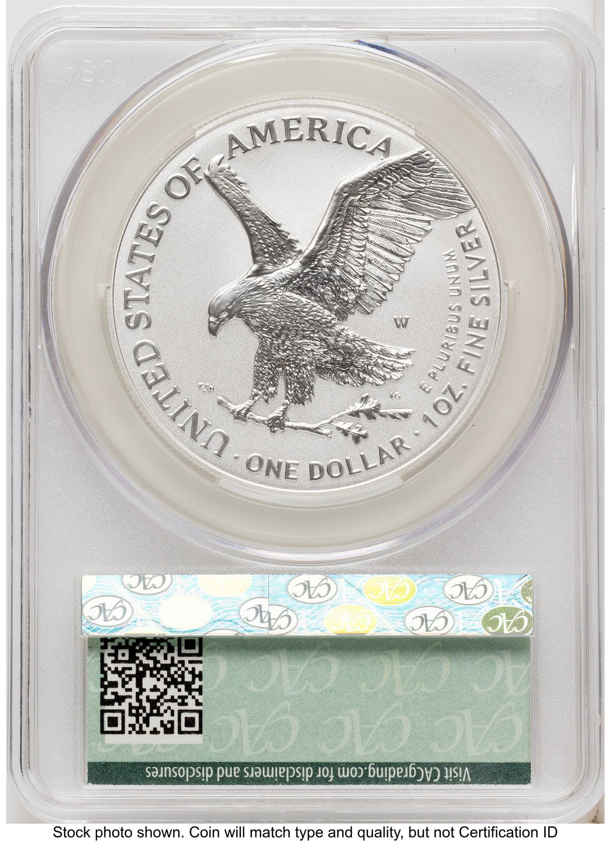 2026-W Enhanced Silver Eagle 1 oz Advanced Delivery Magnum Opus CACG MS70