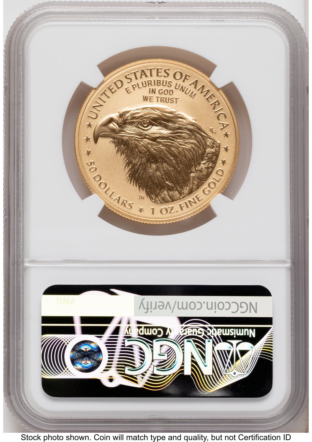 2026-W Enhanced Gold Eagle 1 oz AR America 250 John Hancock Label NGC MS70