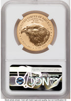 2026-W Enhanced Gold Eagle 1 oz AR America 250 Congress Building Label NGC MS70