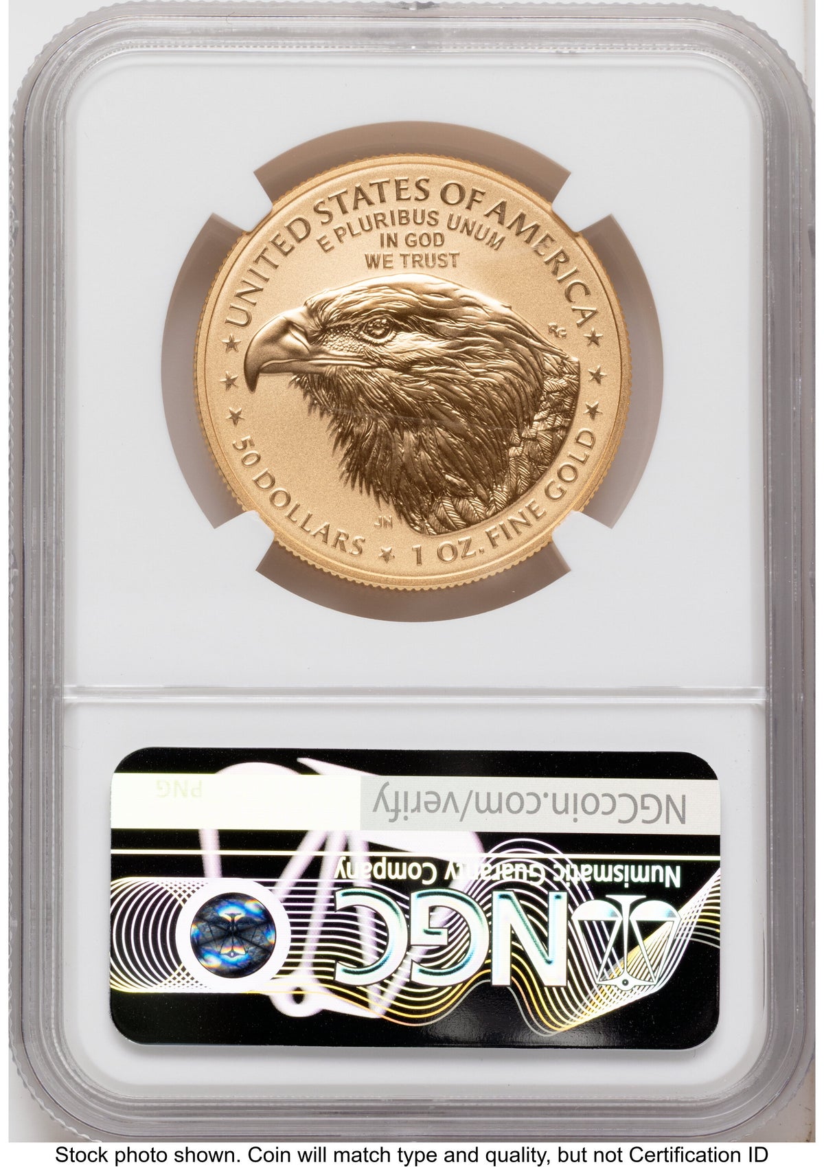 2026-W Enhanced Gold Eagle 1 oz AR America 250 Congress Building Label NGC MS70