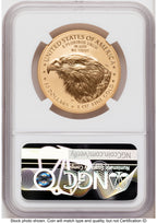 2026-W Enhanced Gold Eagle 1 oz FDI Ron Harrigal America 250 NGC MS70