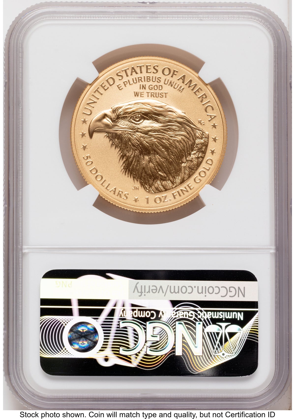 2026-W Enhanced Gold Eagle 1 oz FDI Ron Harrigal America 250 NGC MS70