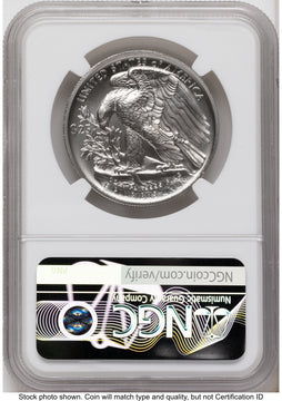 2026-W Palladium Eagle 1 oz Uncirculated FDI America 250 John Hancock Label NGC MS70