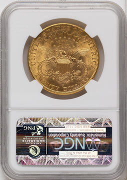 1904-S $20 CAC Liberty Double Eagle NGC MS63