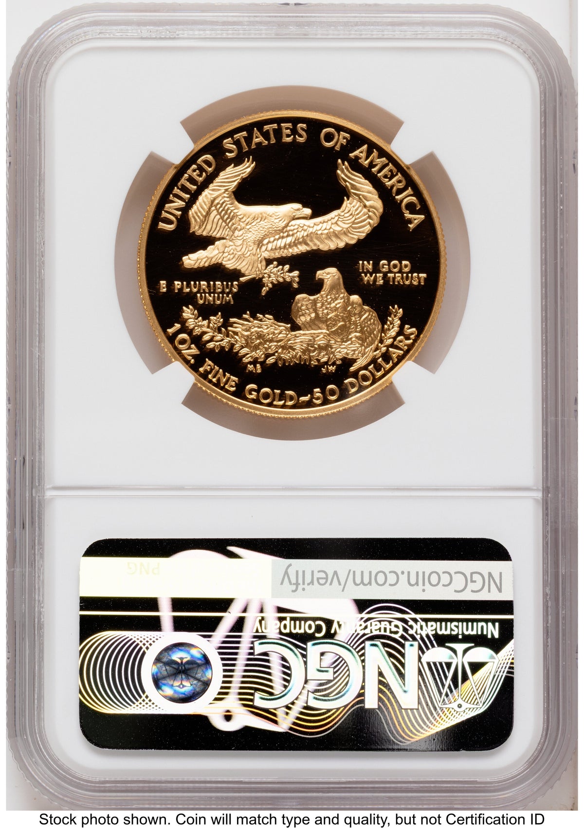 2003-W Proof Gold Eagle 1 oz 1.00 oz Red Book NGC PF70