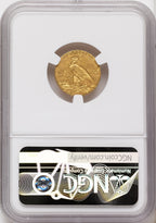 1910 $2.50 Indian Quarter Eagle NGC MS61