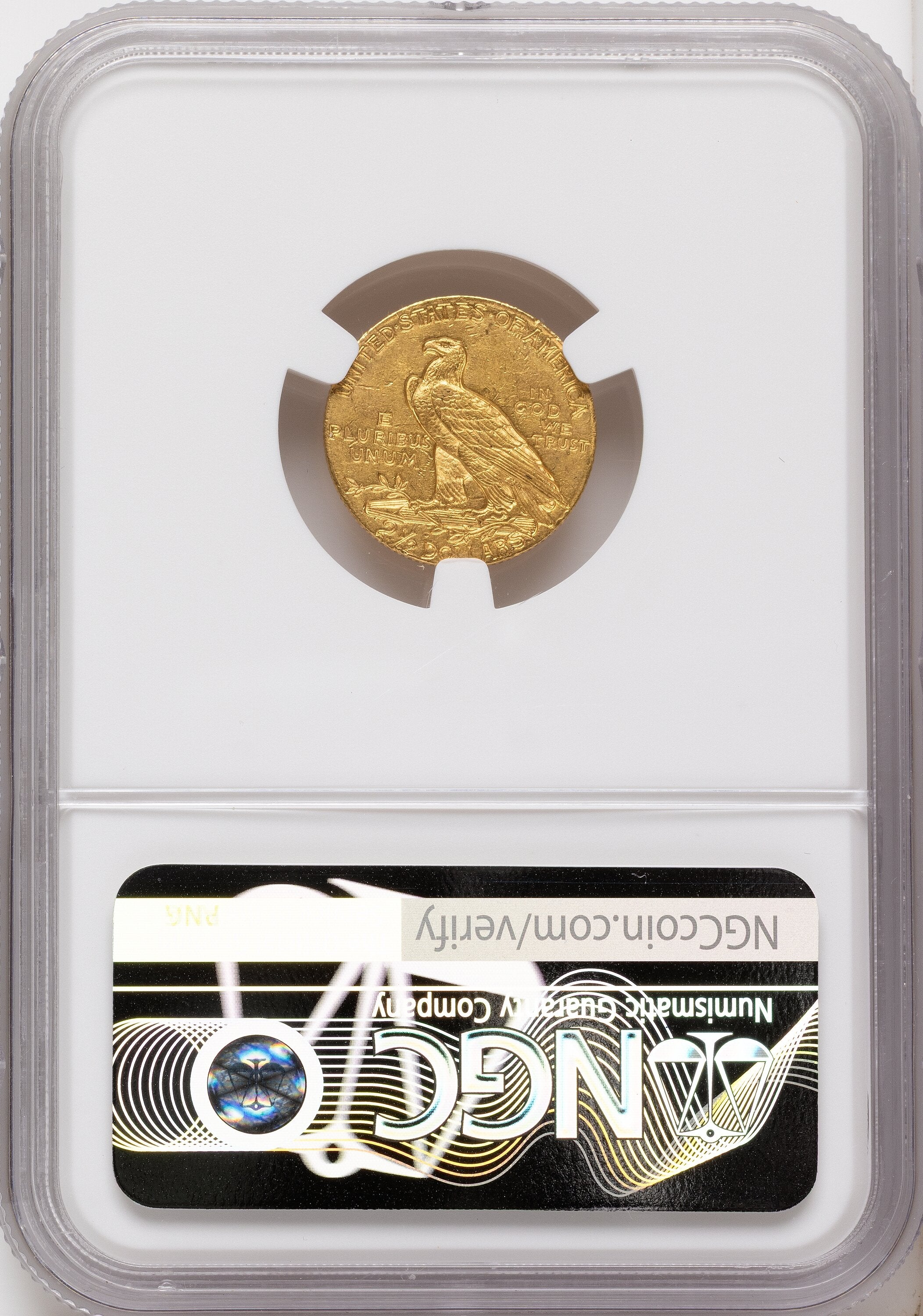 1910 $2.50 Indian Quarter Eagle NGC MS61