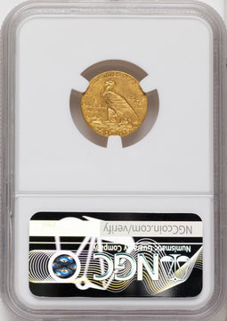 1911-D $2.50 Indian Quarter Eagle NGC MS62
