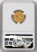 1911-D $2.50 Indian Quarter Eagle NGC MS62