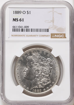 1889-O Morgan Dollar NGC MS61