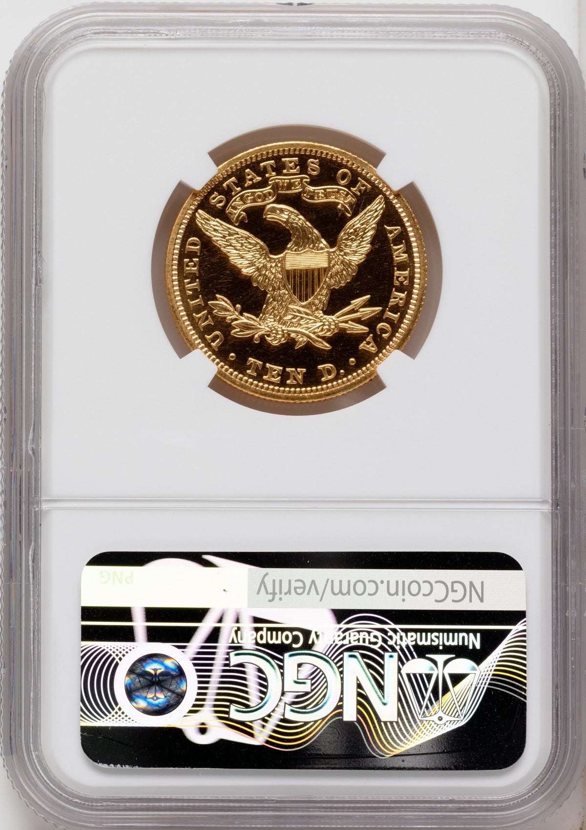 1905 $10 CA Proof Liberty Eagle NGC PR64