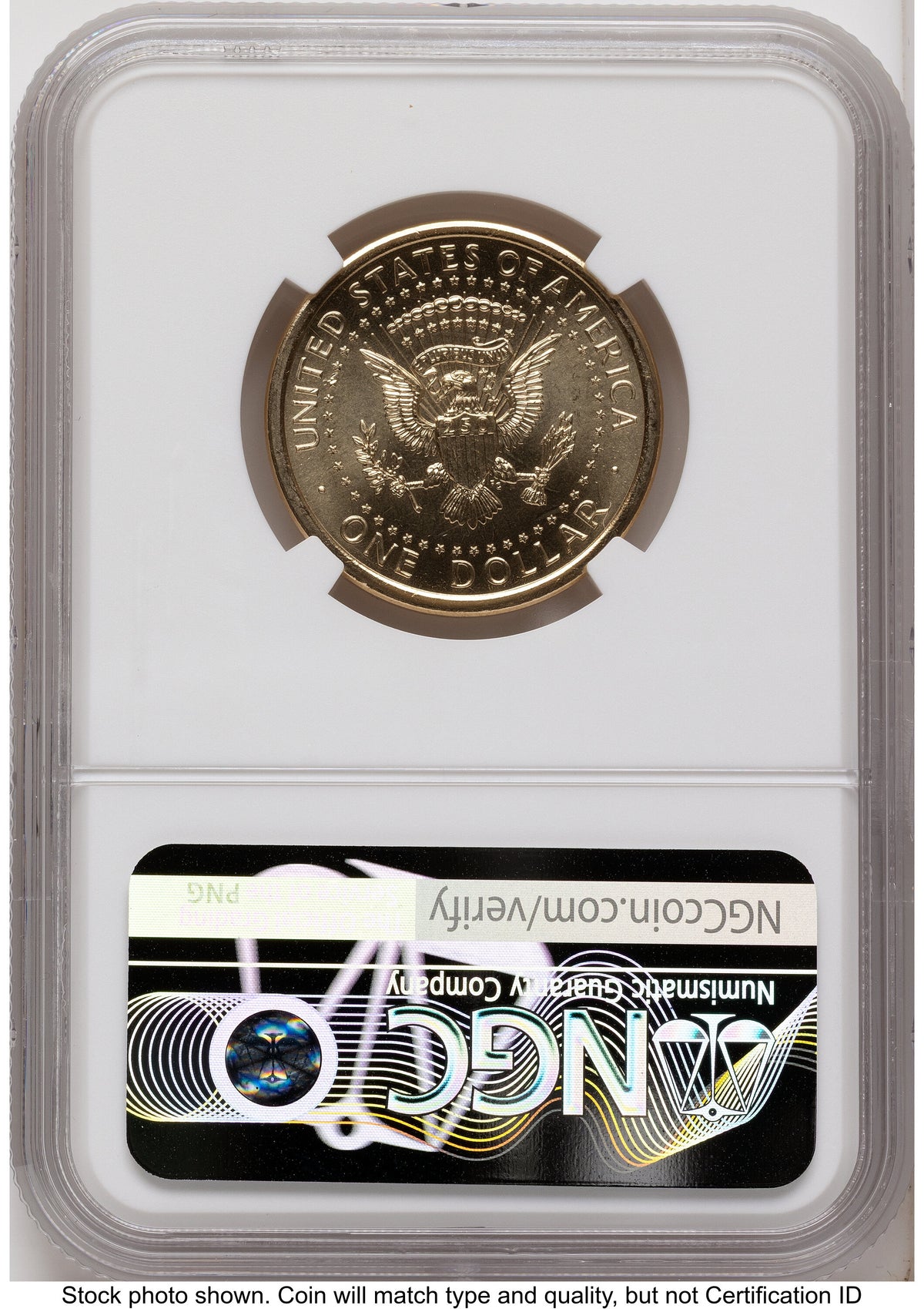 2026 Semiquincentennial President Donald J. Trump $1 (Privy Mark) FDI Trump Label NGC MS65