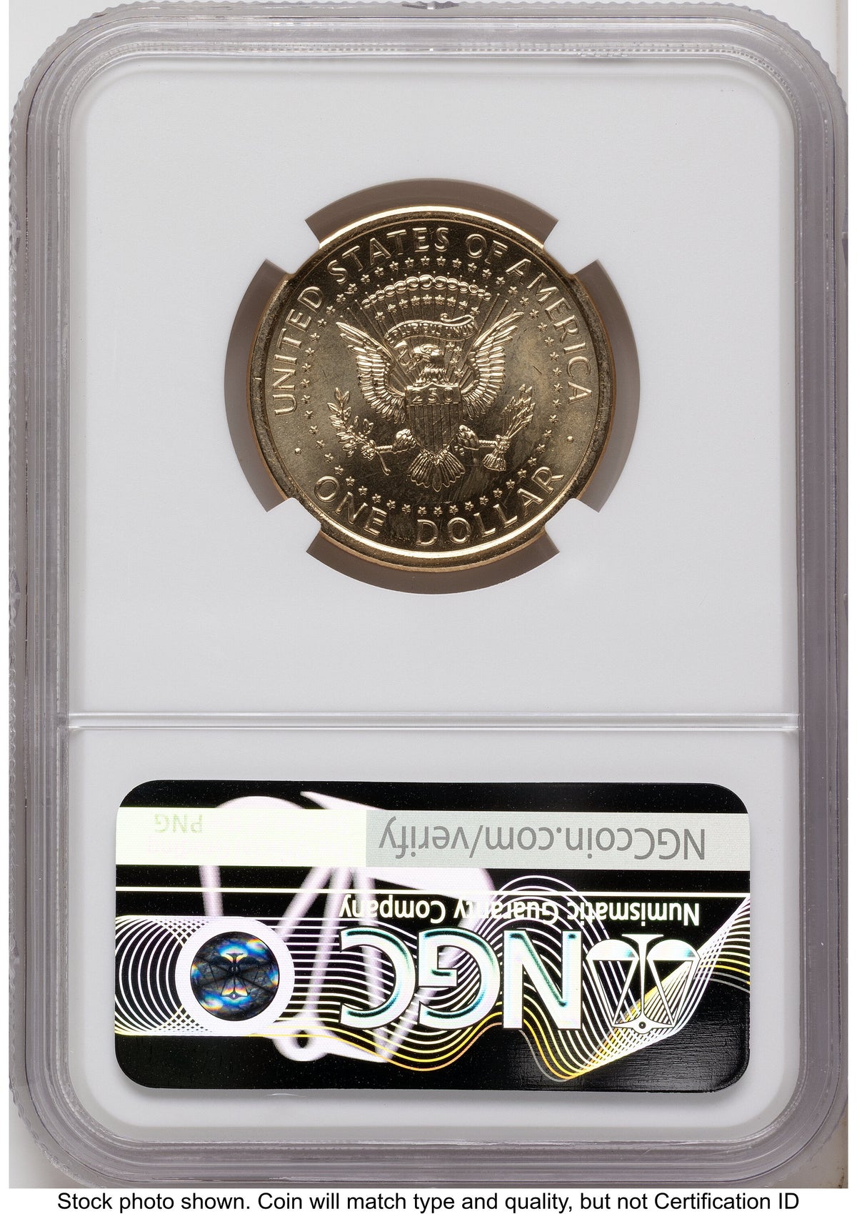 2026 Semiquincentennial President Donald J. Trump $1 (Privy Mark) AR Jeff Garrett America 250 NGC MS65