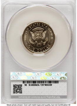 2026 Semiquincentennial President Donald J. Trump $1 (Privy Mark) First Day of Delivery America 250 Eagle with Banner Label CACG MS65
