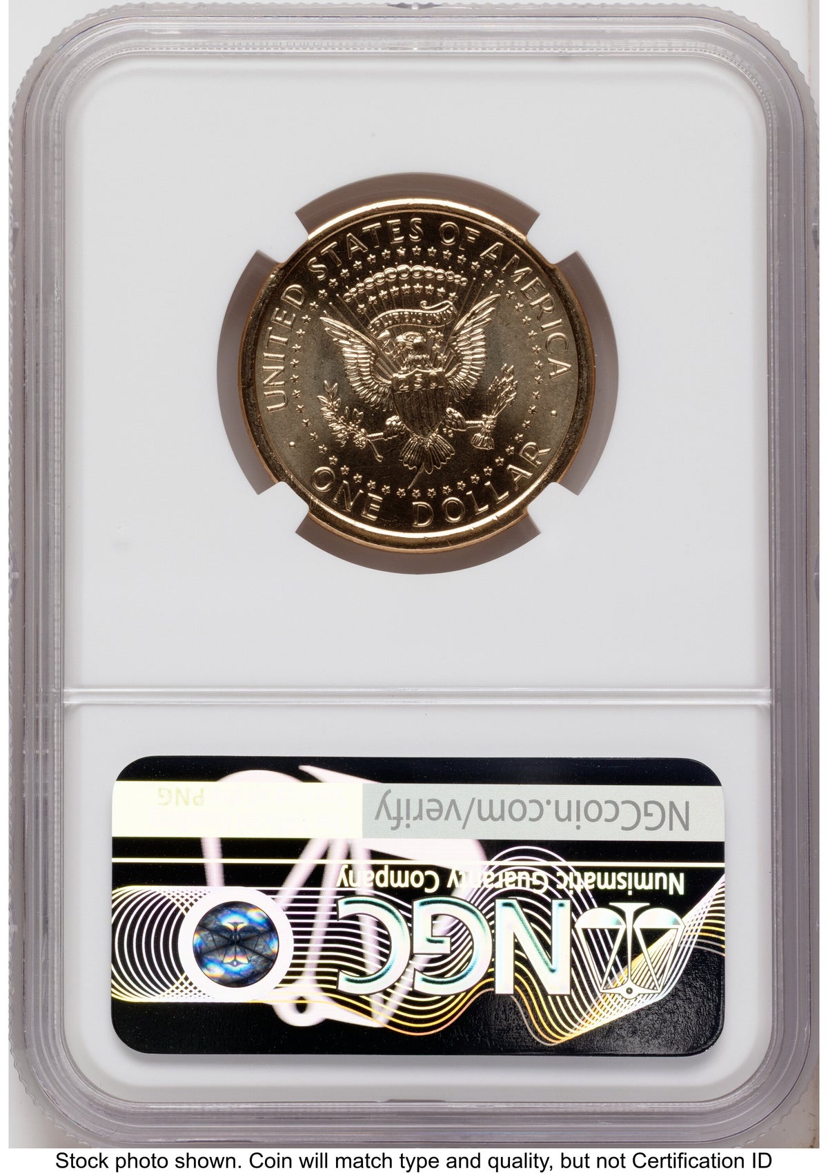2026 Semiquincentennial President Donald J. Trump $1 AR Jeff Garrett America 250 NGC MS65