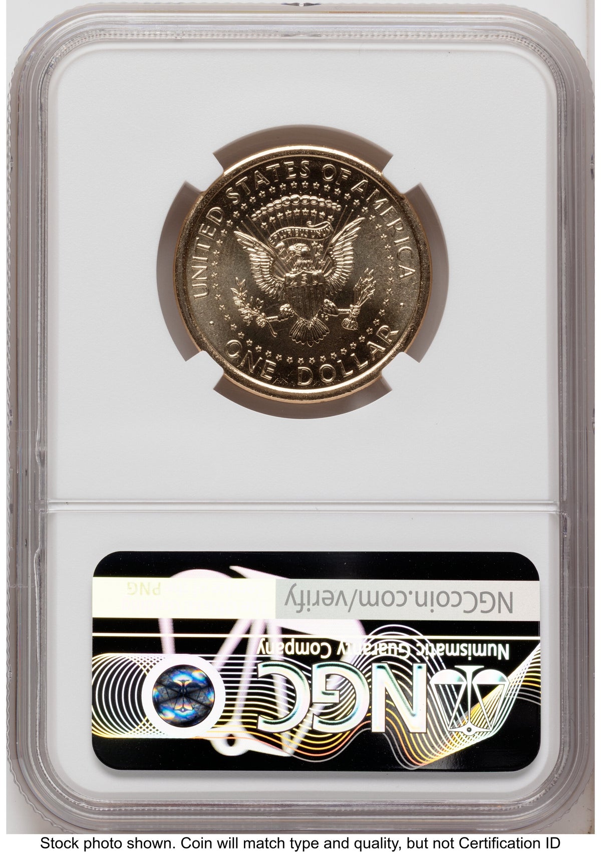 2026 Semiquincentennial President Donald J. Trump $1 (Privy Mark) AR Jeff Garrett Red Book NGC MS67