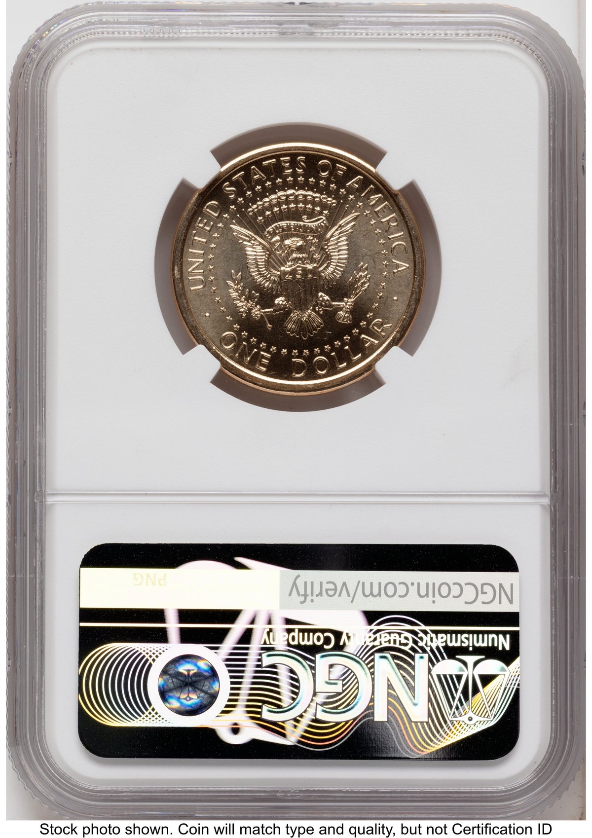 2026 Semiquincentennial President Donald J. Trump $1 FDI America 250 Congress Building Label NGC MS67