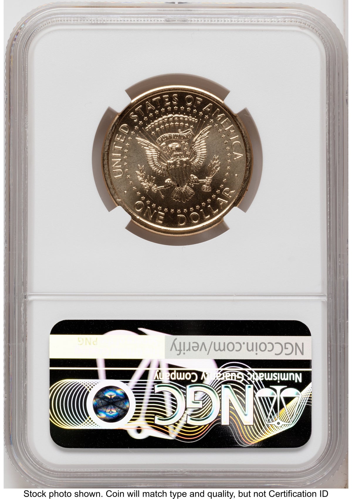 2026 Semiquincentennial President Donald J. Trump $1 (Privy Mark) AR Trump Label NGC MS68