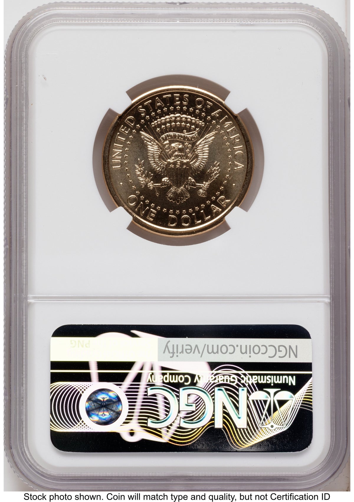 2026 Semiquincentennial President Donald J. Trump $1 AR Mike Castle NGC MS65