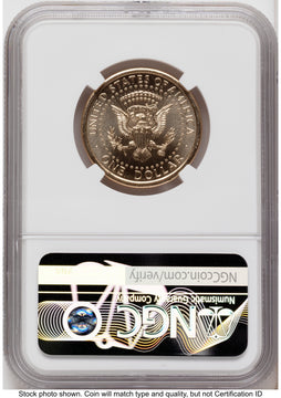 2026 Semiquincentennial President Donald J. Trump $1 FDI Trump Label NGC MS67