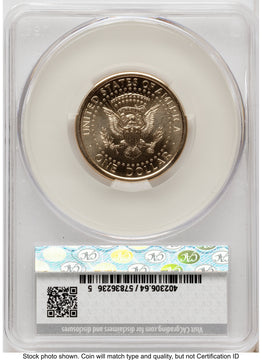 2026 Semiquincentennial President Donald J. Trump $1 (Privy Mark) America 250 Eagle with Banner Label CACG MS64