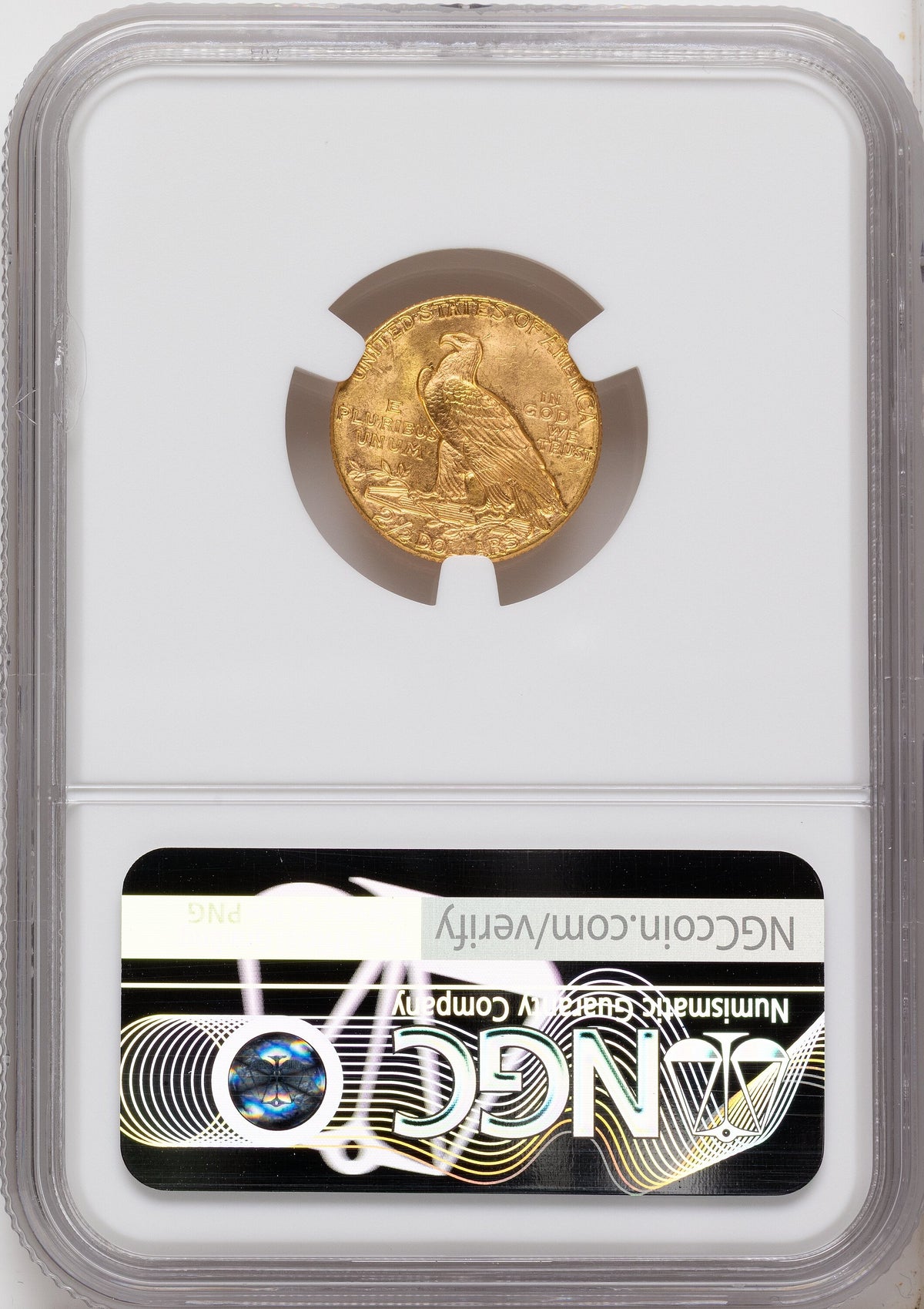 1925-D $2.50 Indian Quarter Eagle NGC MS65