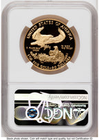 1991-W Proof Gold Eagle 1 oz Red Book NGC PF70