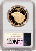 2025-W Proof Gold Eagle 1.85 oz ER Jennie Eagle Flag NGC PF70 Norris