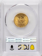 1902-S $5 Liberty Half Eagle PCGS MS64+