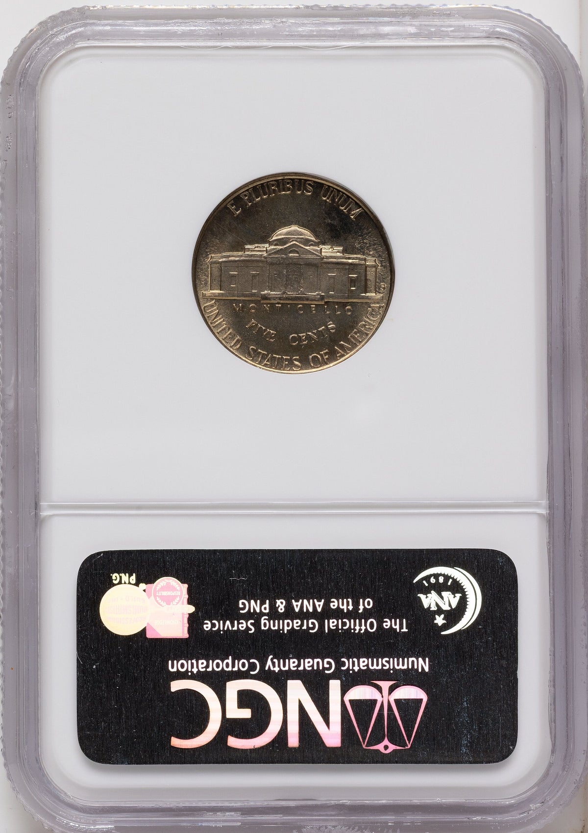 1949-S 5C Jefferson Nickel NGC MS66