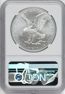 2021 Silver Eagle Type 2 At Dusk & Dawn 35th Anniversary 53nd NGC MS69 Michael Gaudioso Signed