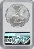 2021 Silver Eagle Type 2 At Dusk & Dawn 35th Anniversary 53nd NGC MS69 Michael Gaudioso Signed