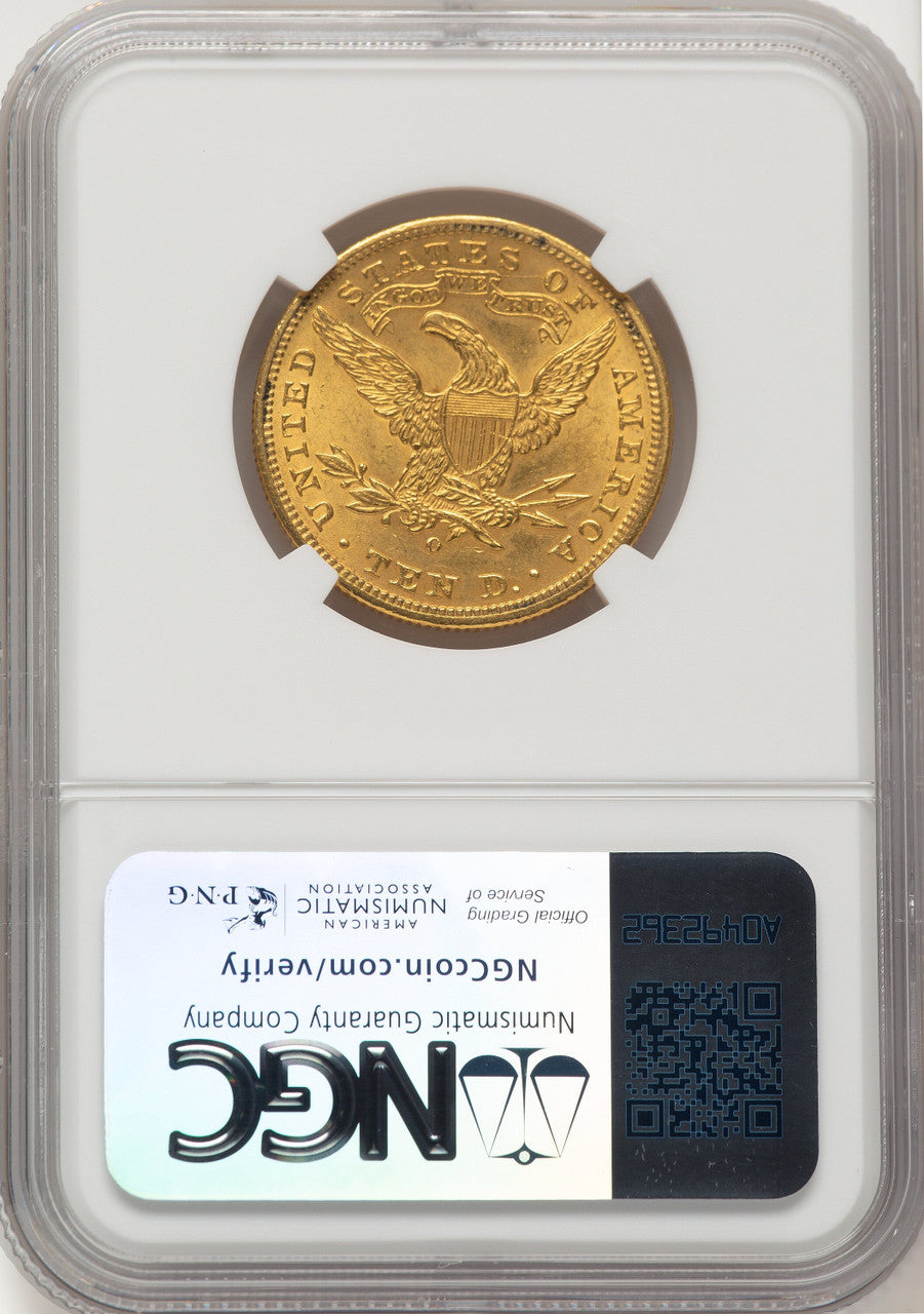 1903-O $10 Brown Label Liberty Eagle NGC MS62