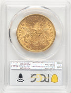 1869-S $20 Liberty Double Eagle PCGS MS61
