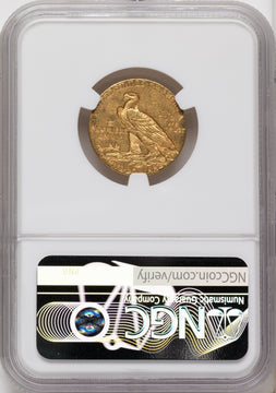 1910-S $5 Indian Half Eagle NGC AU58