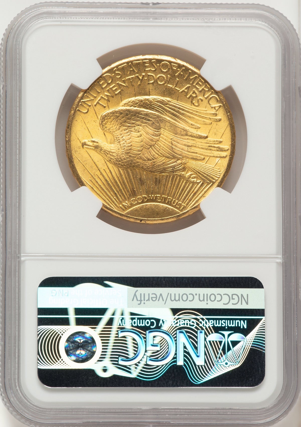 1926 $20 Saint-Gaudens Double Eagle NGC MS65