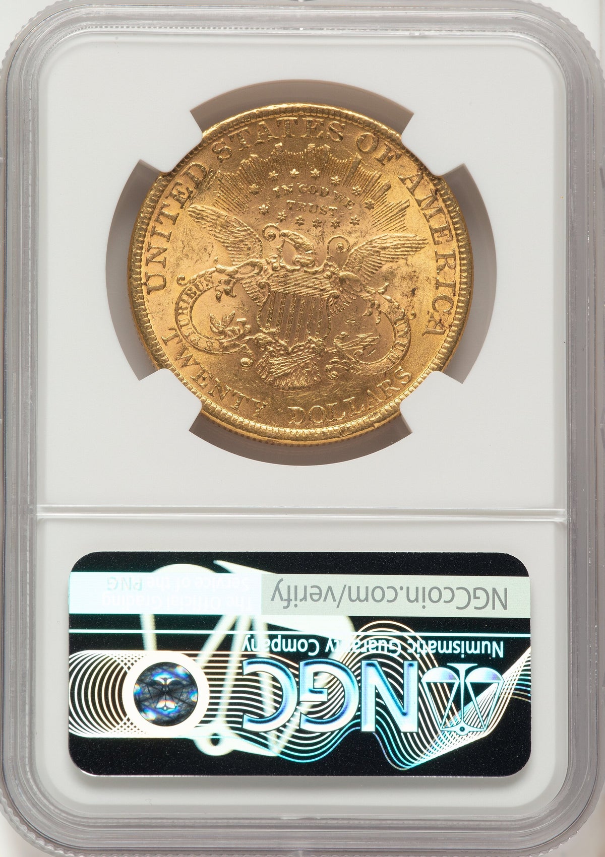 1899 $20 Liberty Double Eagle NGC MS62