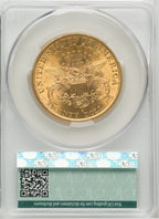 1897-S $20 Liberty Double Eagle CACG MS62