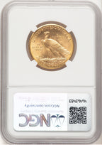 1910-D $10 Indian Eagle NGC MS64 (572308039)