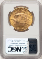 1923 $20 Saint-Gaudens Double Eagle NGC MS64
