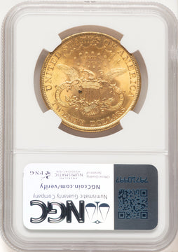 1900 $20 Liberty Double Eagle NGC MS65