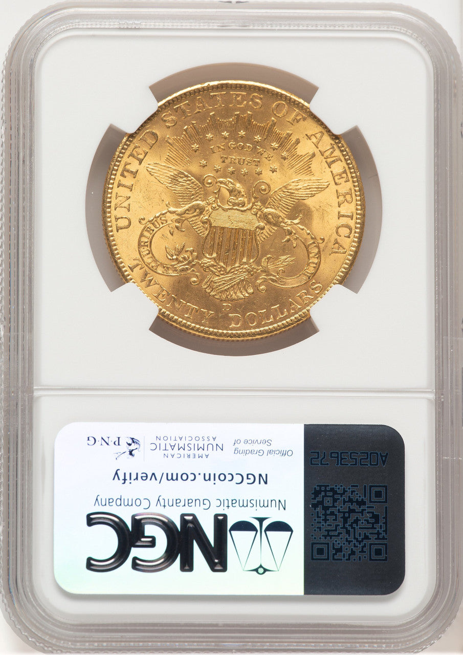 1906-D $20 Liberty Double Eagle NGC MS63 (572458026)