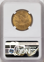 1890-CC $10 Liberty Eagle NGC AU55