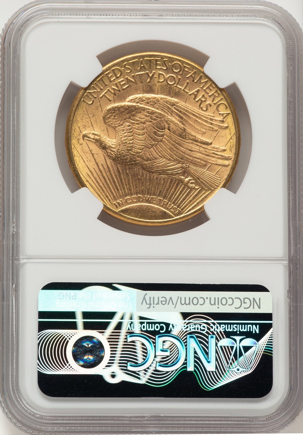 1914-D $20 Saint-Gaudens Double Eagle NGC MS64
