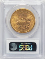 1883-S $20 Liberty Double Eagle PCGS MS61