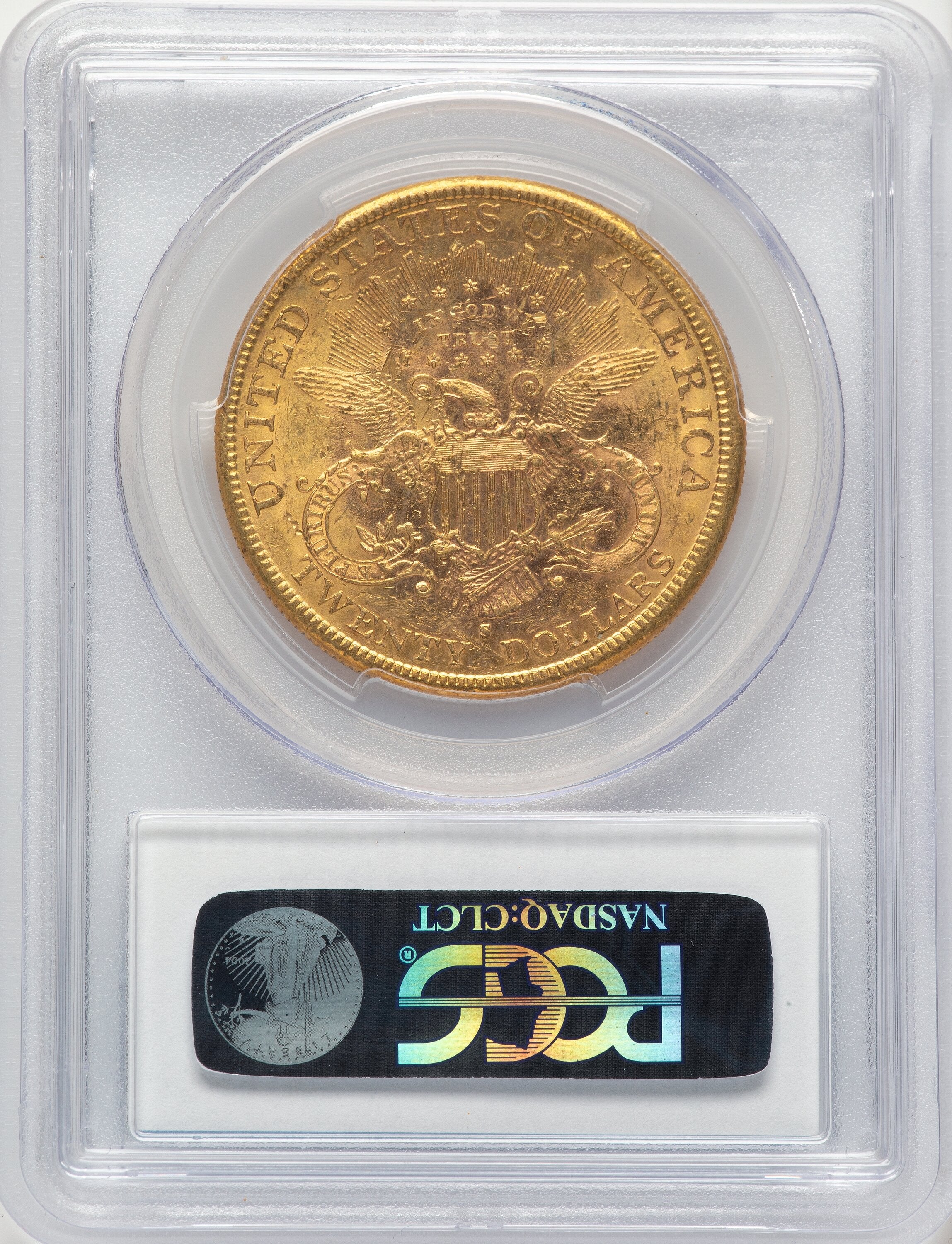 1883-S $20 Liberty Double Eagle PCGS MS61