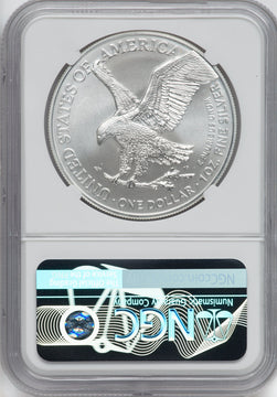 2021 Silver Eagle Type 2 At Dusk & Dawn 35th Anniversary 58th NGC MS69 Michael Gaudioso Signed